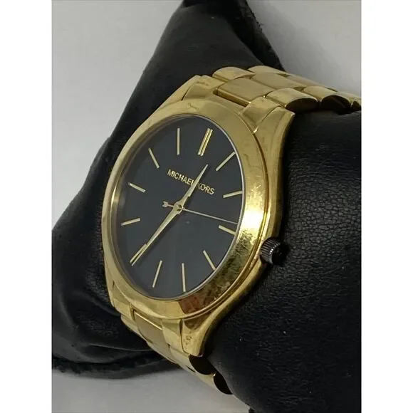 Michael Kors MK3179 Women's Stainless Steel Analog Gold Dial Quartz Watch LJ318 - Picture 4 of 12